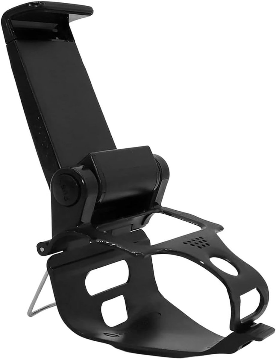 SnelShoppen - Verstelbare Gamegrip Klemhouder voor PS-4 GamePad - Intrekbare Mobiele Telefoonhouderclip - Handig voor Gaming - Horizontaal en Verticaa