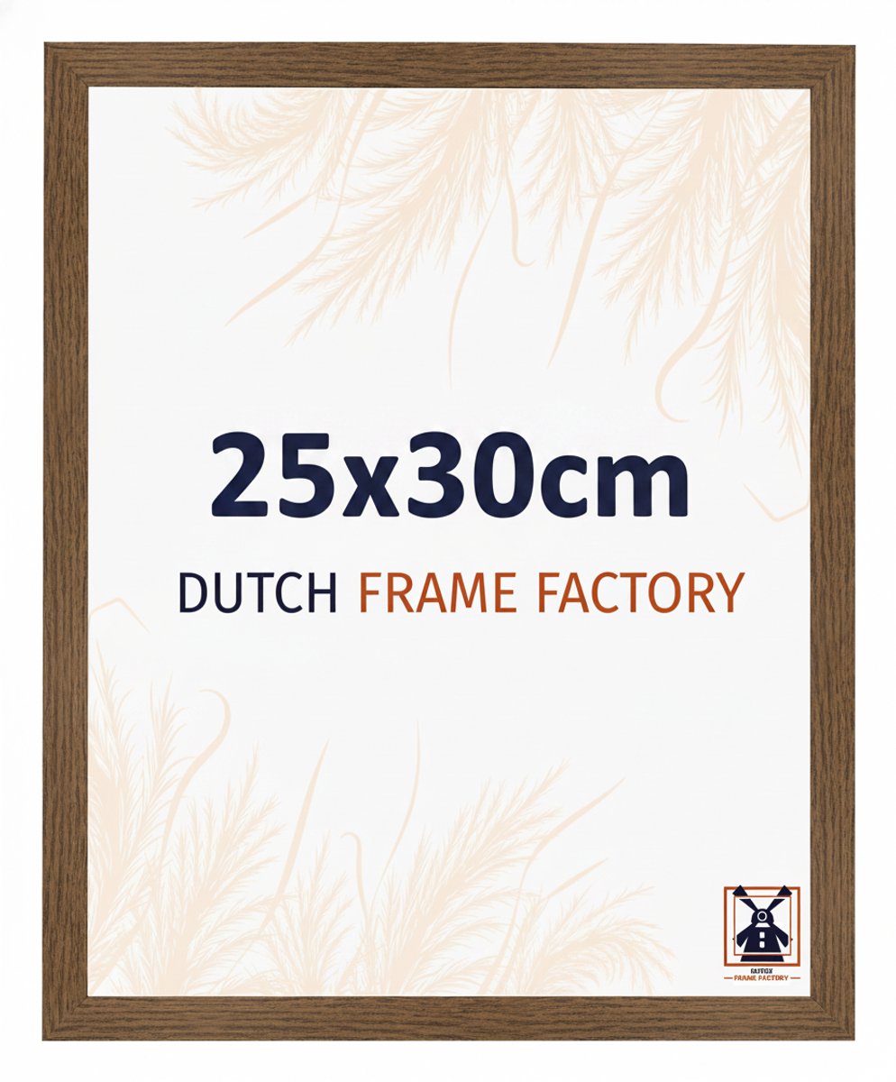 Fotolijst 25x30 cm - MDF - Eiken Rustiek - Benno