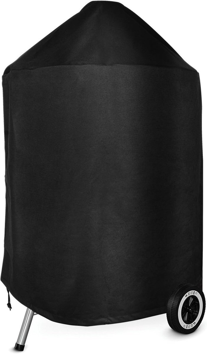 SnelShoppen - Afdekhoes voor 57cm Houtskool Ketel Grill, Waterdicht, UV-Bestendig, Ademend