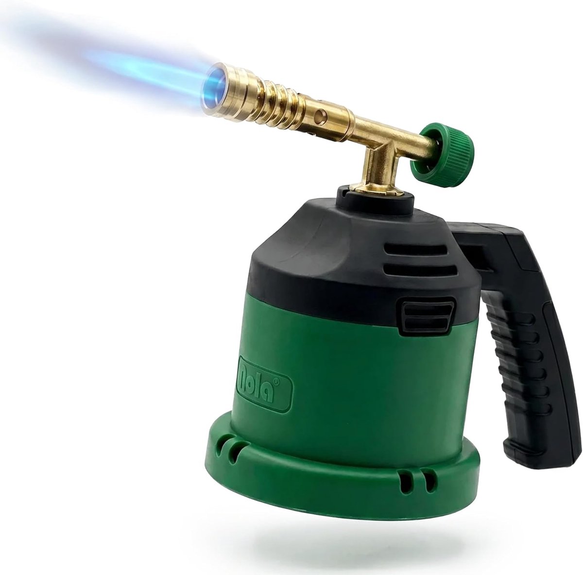 SnelShoppen - Soldeerbrander, Gasbrander voor Steekpatronen, Bunsenbrander, Flambierbrander, Werkplaats, Vlamtemperatuur tot 1330°C, Handige Cartridge