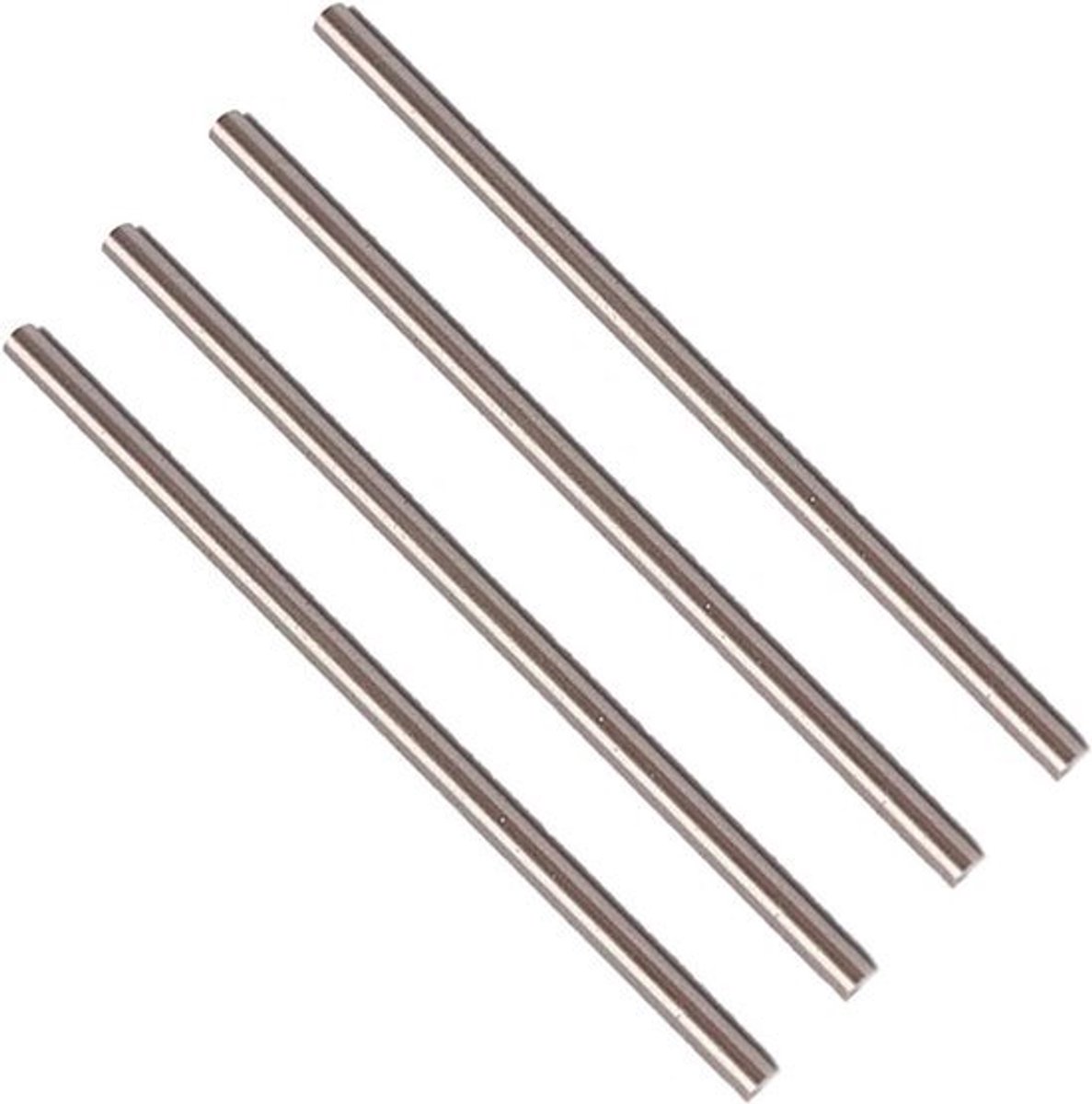 1mm Ronde Stalen Staaf HSS Draaibank Bar Voorraad Tool 100mm Lang voor As Gear Boor Draaibanken Boring Machine Draaien Miniatuur As Cilindrische Pin DIY Craft Tool 20 STKS