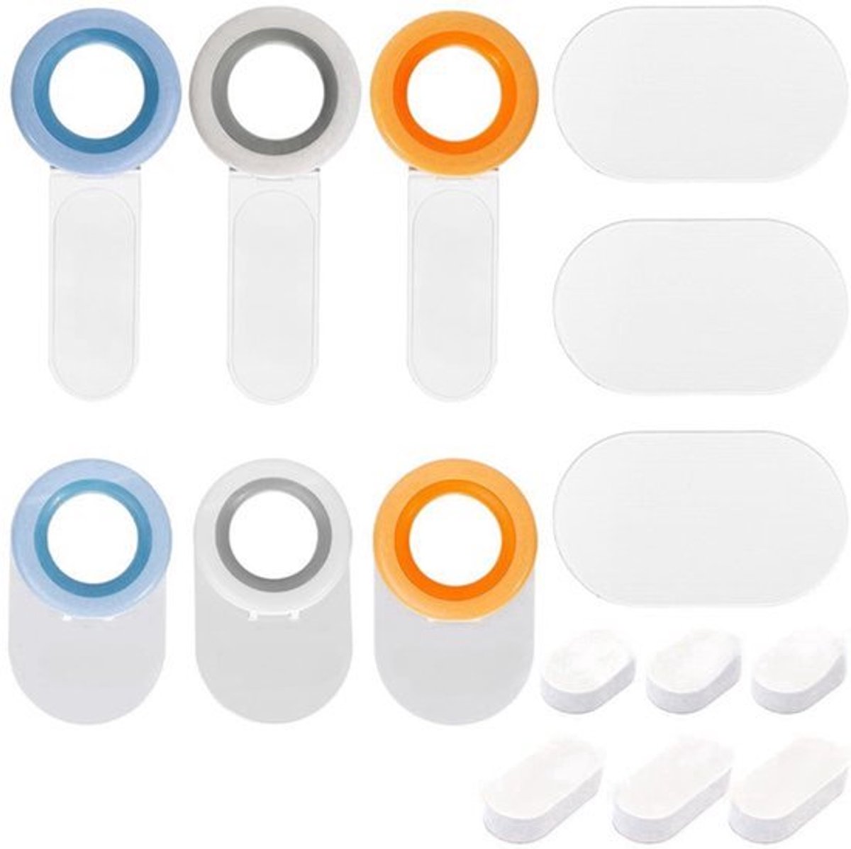 6PCS Toiletzithandler - Draagbare Toilet Lifters - Lang + Kort