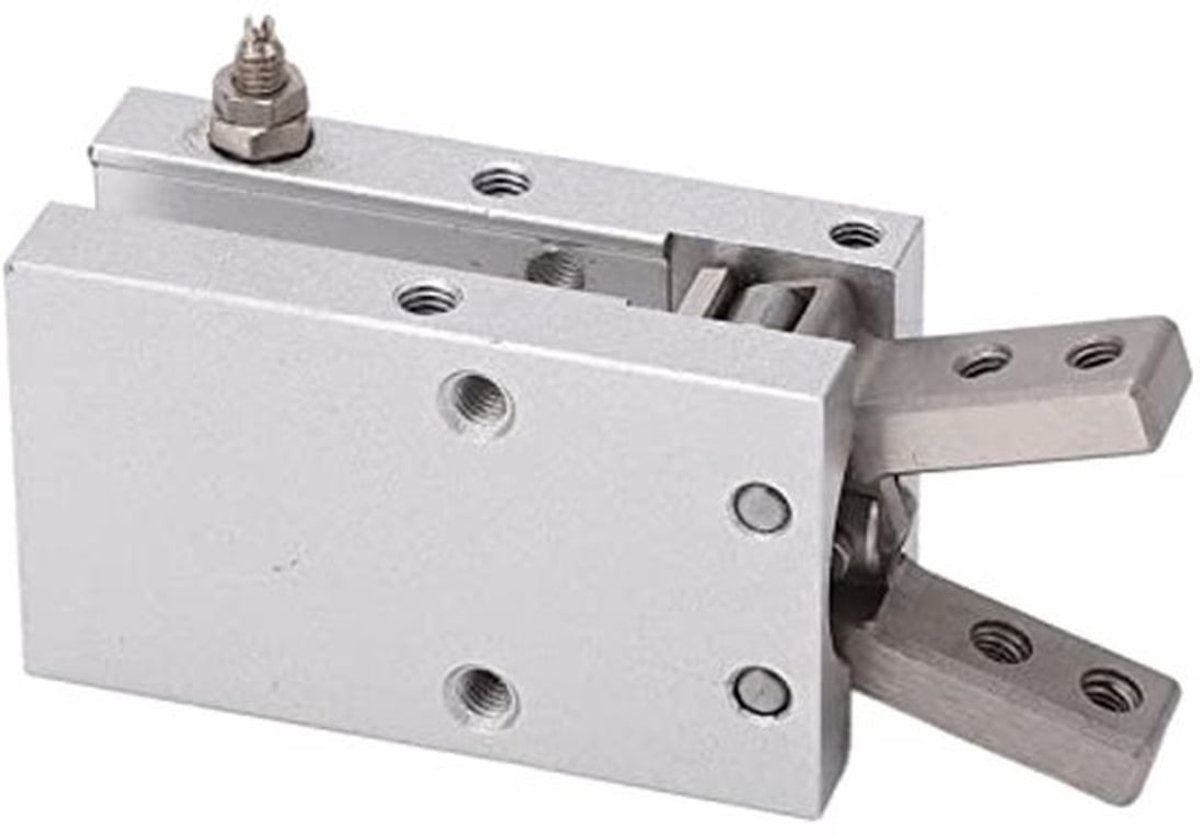Gripper Pneumatische Cilinder Pneumatisch Enkel Dubbel Werkend 10mm Bore M5x0.5 Aluminium Pneumatische Vinger Cilinder Gripper Lucht Cilinder