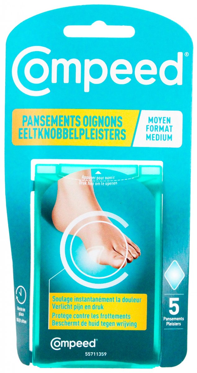 Compeed Uien Medium 5 Dressings