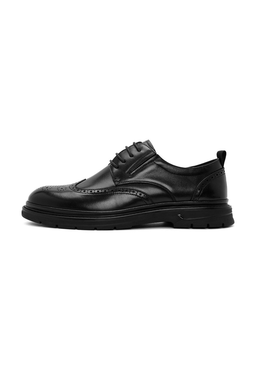 DERIMOD Casual Lace-ups Leather Casual Lace-up Shoes