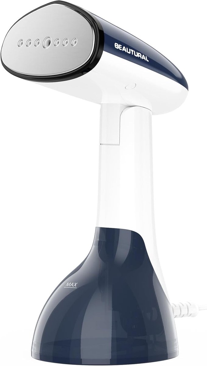 Thijox - Verticaal Strijkijzer Kreukverwijderaar voor Kleding, Automatische Uitschakeling, Grote 260 ml Watertank, Ideaal voor Thuis en Reizen