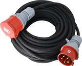 EROCK Verlengkabel CEE (Krachtstroom) - Extra dikke aders - 3 fase 5*2.5mm 16A