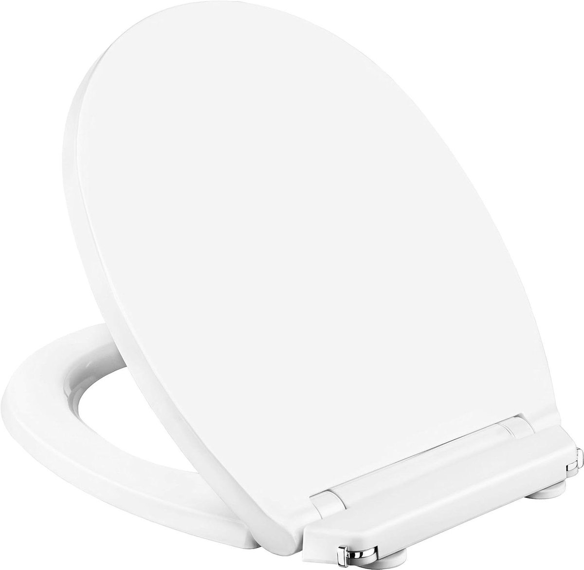 Toiletbril - WC deksel - Badkamer Hygiëne - Softclose & Quick Clean - 44 x 36.4 cm - Wit