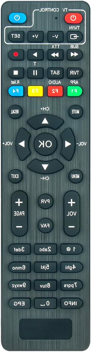 Vervangende afstandsbediening - Universele afstandsbediening - TV bedienen - Direct klaar voor gebruik - 16 x 4 x 1 cm