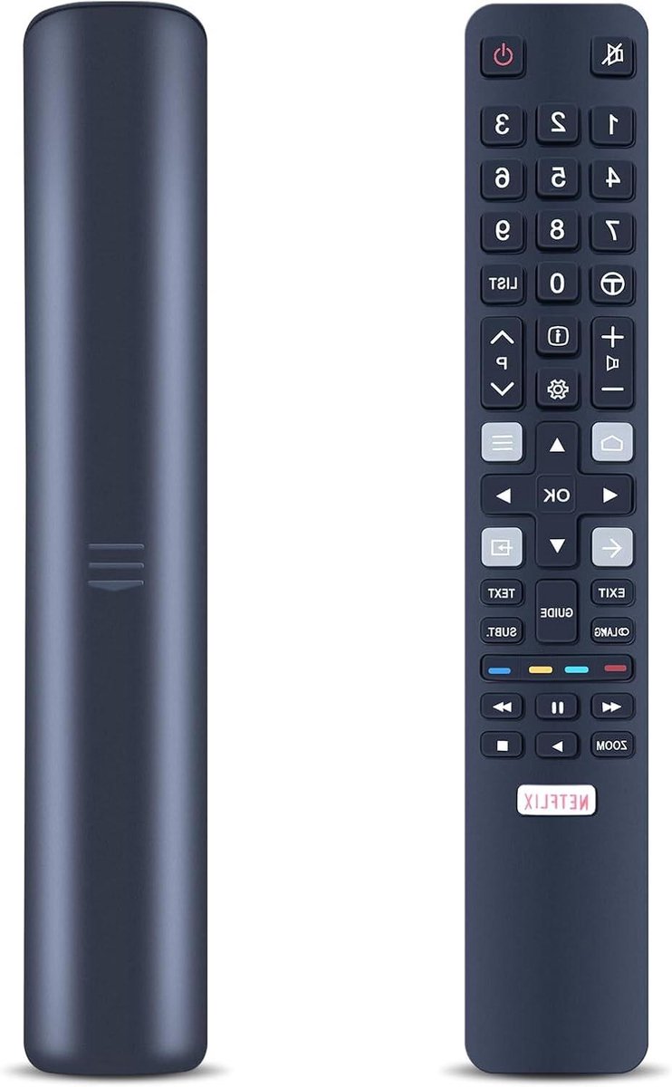 Vervangende Afstandsbediening - Universele Controller - TV Bediening - Directe Werking - 8 Meter Bereik - Zwart