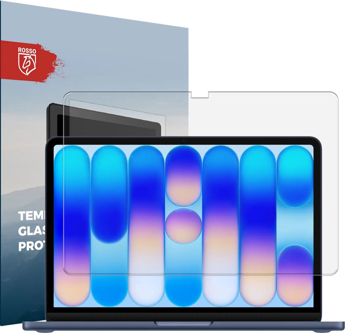 Rosso Screen Protector Geschikt voor MacBook Neo 13 (2026) A3404 - 9H Tempered Glass - Glasplaatje - Gehard Glas - Beschermglas
