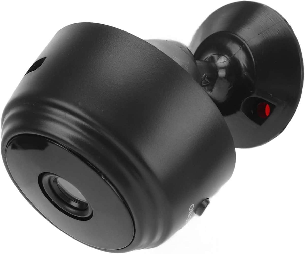 SnelShoppen - Mini Camera 1080P HD WLAN Beveiligingscamera met Bewegingsdetectie en Nachtzicht - Draadloze WiFi Camera voor Binnengebruik - 90° Hoek e