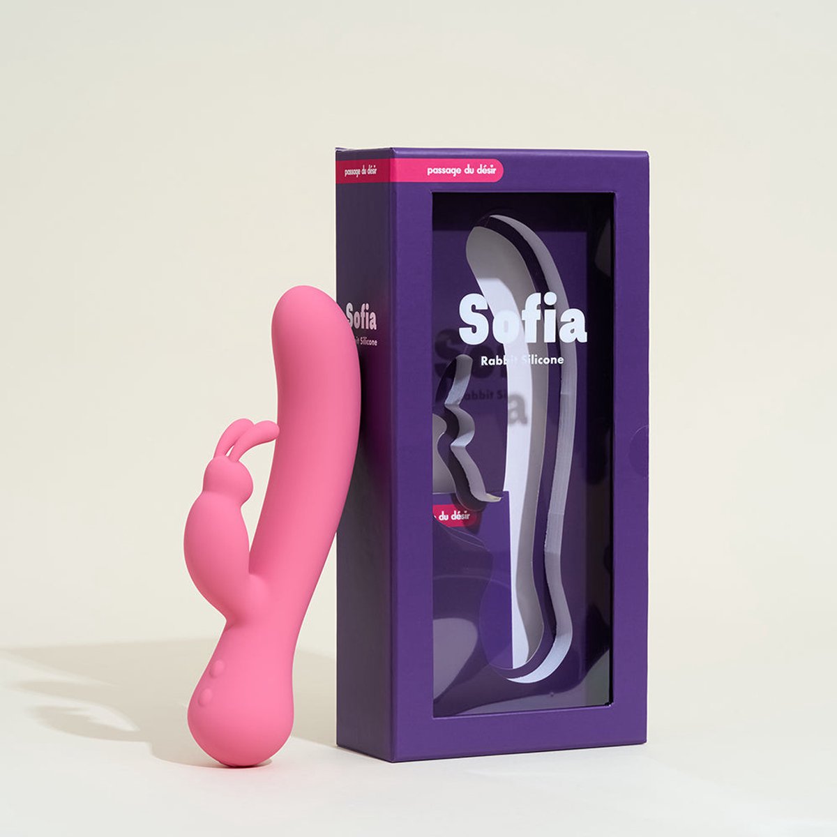 Siliconen rabbit Sofia