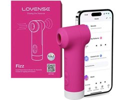 Lovense - Fizz Clitoris Suction En Tapping Vibrator - Roze