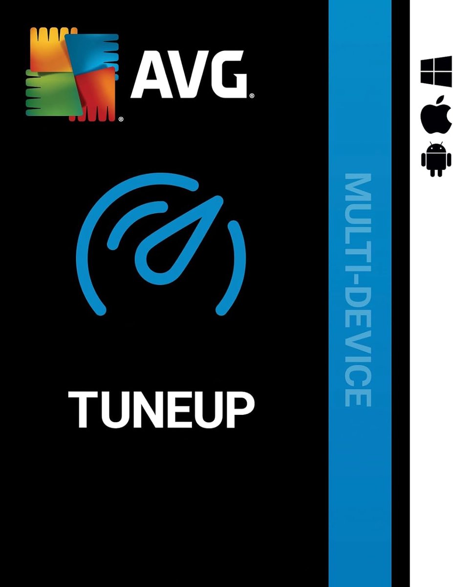 SnelShoppen - AVG TuneUp 2026 - Optimaliseer en Versnel je PC, Mac en Android - Schoonmaak en Probleemoplossing voor 10 Apparaten - 1 Jaar Licentie