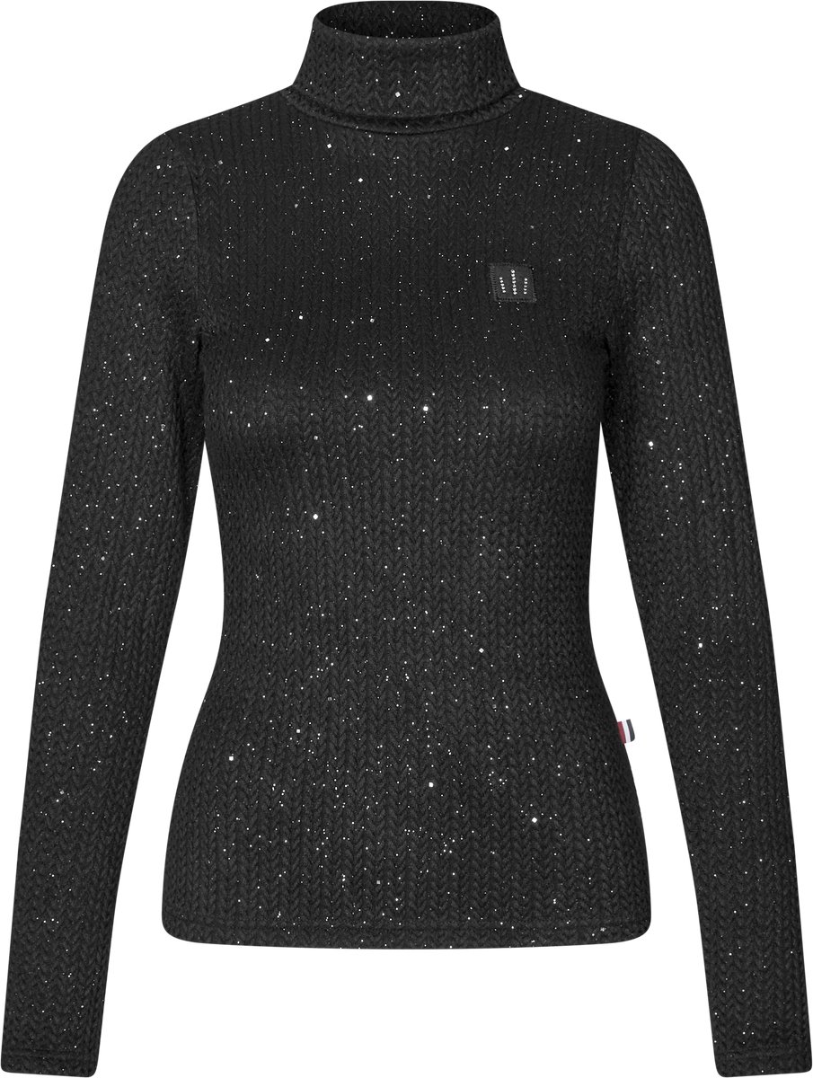 Kingsland AW25 KLMichela Dames Gebreide Coltrui Zwart M