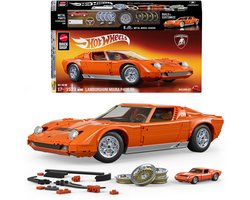 Mattel Brick Shop Hot Wheels Premium Series - '71 Lamborghini Miura P400 SV - 1523 pièces