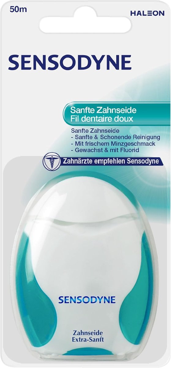 SnelShoppen - Extra Zachte Tandzijde 50 meter - Tandfloss voor Gevoelige Tanden - Effectieve Tandenreiniger - Voorkomt Cariës - Tandenpoets Accessoire