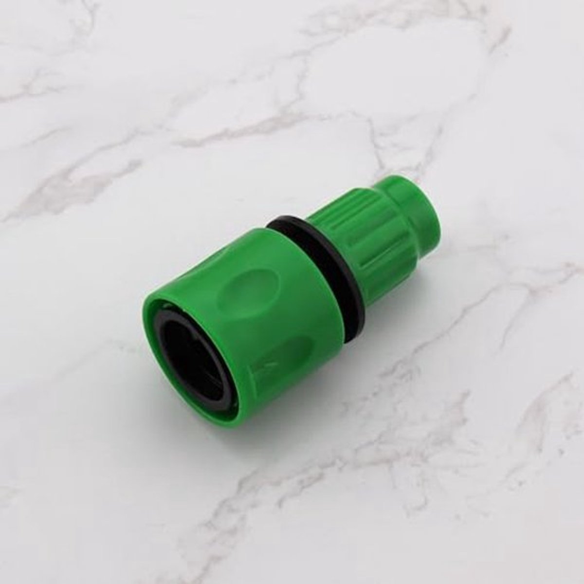 2 stuks slangkoppeling verlengstukken, 67,3 x 34,2 mm, Geschikt voor telescopische buizen met een binnendiameter van 8-10 mm, Tuinslang reparatieset voor tuin, patio, groen
