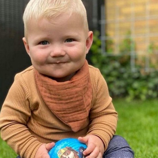 5 stuks mousseline vierkantjes voor baby's, pasgeboren, unisex, slabbetje, baby, meisjes, jongens, comfortabel, mousseline, boerendoekje (type C) van Merkloos — afbeelding 5