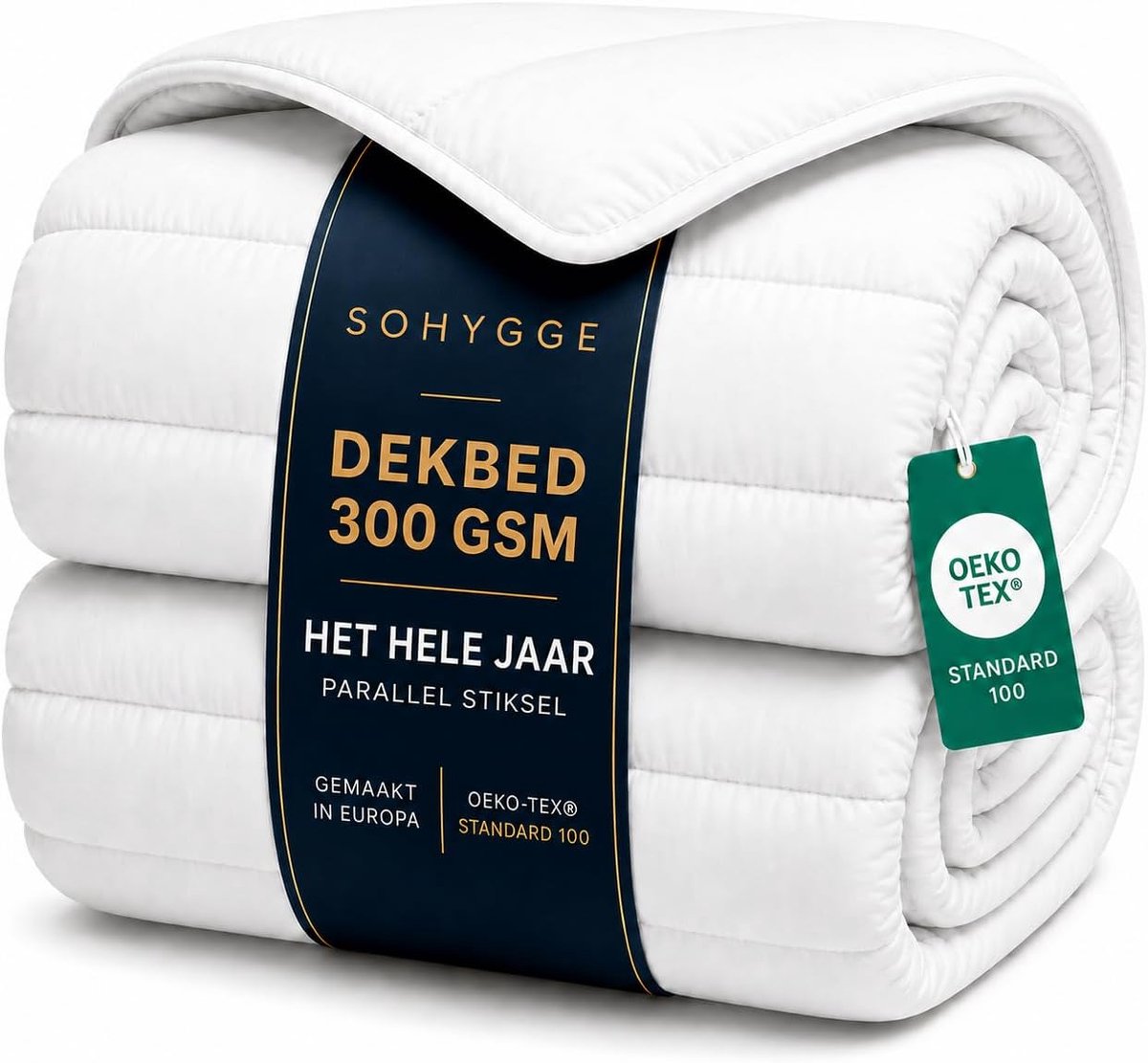 SnelShoppen - SOHYGGE Dekbed 220x240 CM voor Volwassenen en Kinderen - 100% Microvezel, Oeko-Tex® Gecertificeerd, Zacht, Milieuvriendelijk en Gerecycl