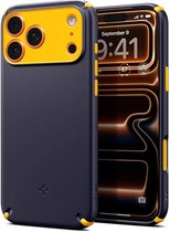 Spigen Nano Pop Hybrid MagFit Hoesje Geschikt voor Apple iPhone 17 Pro - Back Cover Compatibel met MagSafe / Qi2 - Blauw