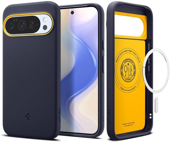 RankOne Hoesje Voor Google Pixel 10 – Siliconen Hoes Met Schijfdesign, Stootvast En Huidvriendelijk, 6.3 Inch, Zwart