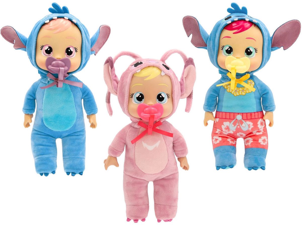 Cry Babies Tiny Cuddles Stitch Babypop - 25cm