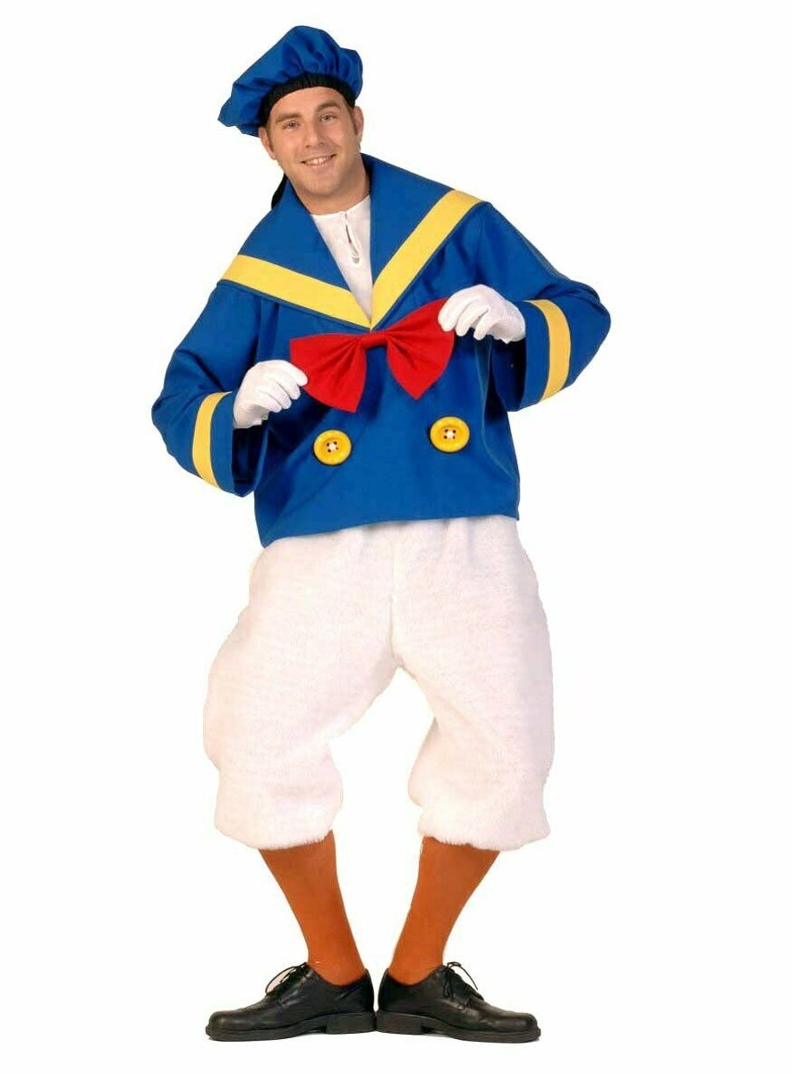 Kostuum Donald Duck / eend maat L