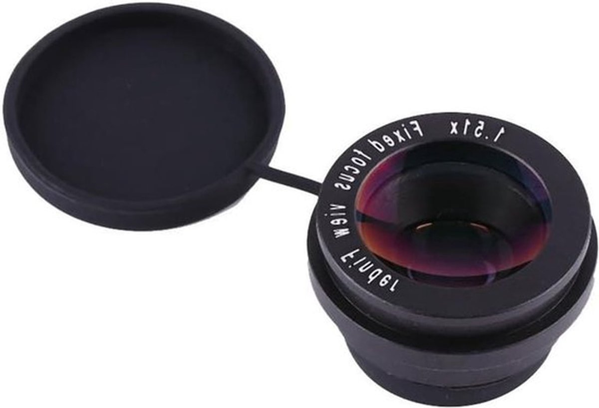 Vergrootglas - Oogschelp - Optimale vergroting - Zwart - DSLR - Fotografie - Geschikt voor Canon Nikon Sony - DK Lens 17mm - Vergrootglas Eyepiece, Zoeker, Duurzame 1.5X Fixed Focus Viewfinder Oculair voor digitale camera.