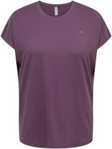 ONLY PLAY - ONPAUBREE SS BAT LOOSE TEE CUR NOOS Dames Sportshirt