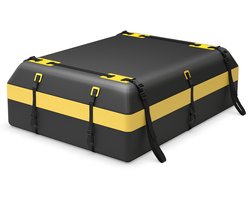 KOMFOTTEU 600 L Dakkoffer - waterdichte Daktas - Opvouwbaar - met antislipmat - voor voertuigen met/zonder bagagedrager
