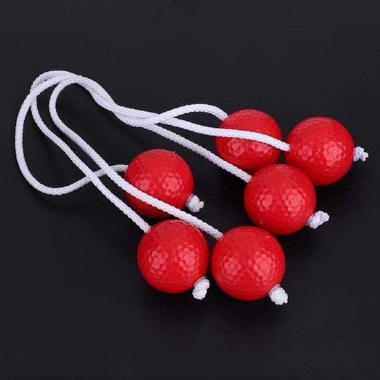 Golfballen Set - Volwassenen en kinderen - Tuinspeelgoed - 3 paar 6 stuks - Buiten en thuis - Geschikt voor alle leeftijden - Diverse kleuren van Merkloos — afbeelding 4