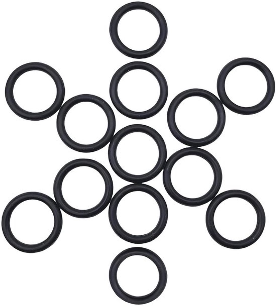 Rubberen O-ringen - Nitril - 23mm OD 21mm ID 1mm Breedte - Zwart - Afdichtingsringen - Nitril geschikt voor diverse toepassingen - Ronde pakkingen 50 Stuks
