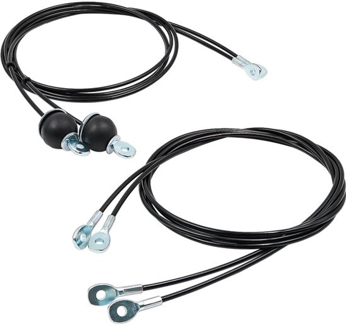Gym Kabel Draad - Fitness Apparatuur Stalen Kabel Zwart - Geschikt Voor Thuis Pulley Systeem