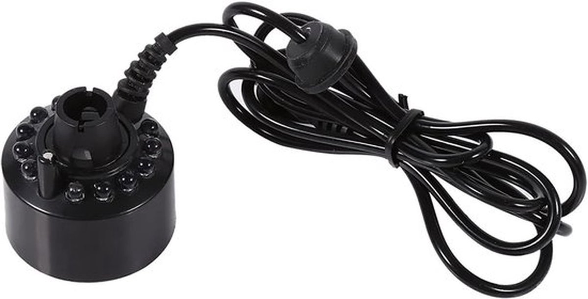 Luchtbevochtiger Verstuiver Mini-mistmachine met 12 kleur veranderende LED-verlichting 24 V kleur veranderende luchtbevochtiger Mist Maker
