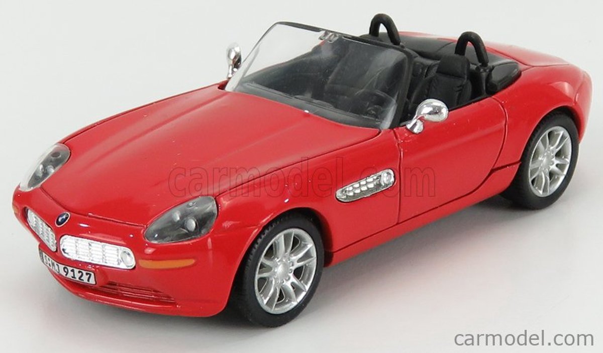 Modelauto BMW Z8 red - Schaal 1:43