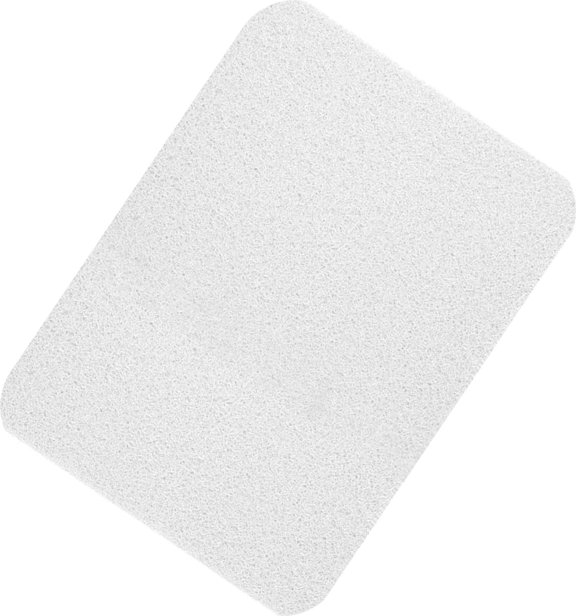 Ploutos® Douchemat Antislip Voor Douche - Antislip Met Afvoer - Antislipbad - Wit - 80cm x 80cm x 3cm