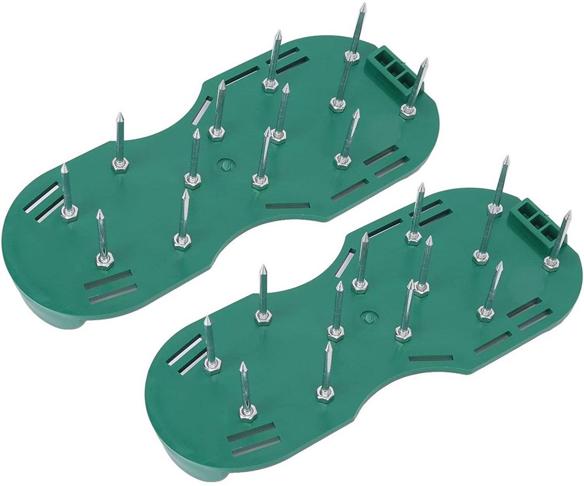 Gazonbeluchtingssandalen - Verstelbare Veters - voor het Verluchten van Gazon en Tuin - Groen