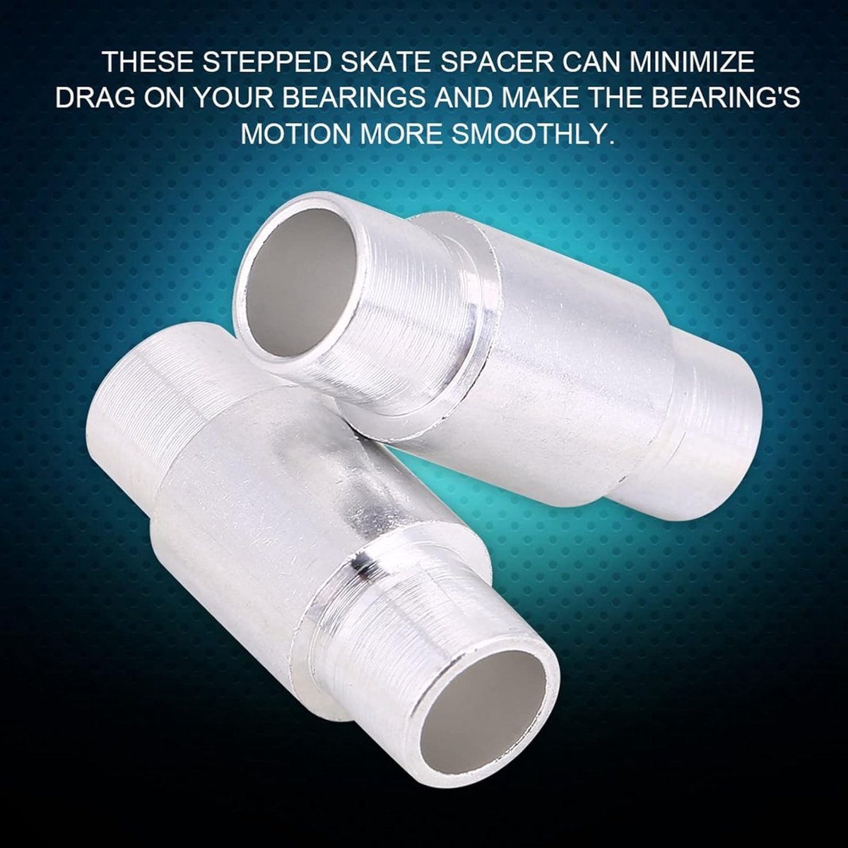 10 Stuks Skate Spacers van Aluminium, Wheel Bearing Spacer voor Skateboards en Model Speelgoed