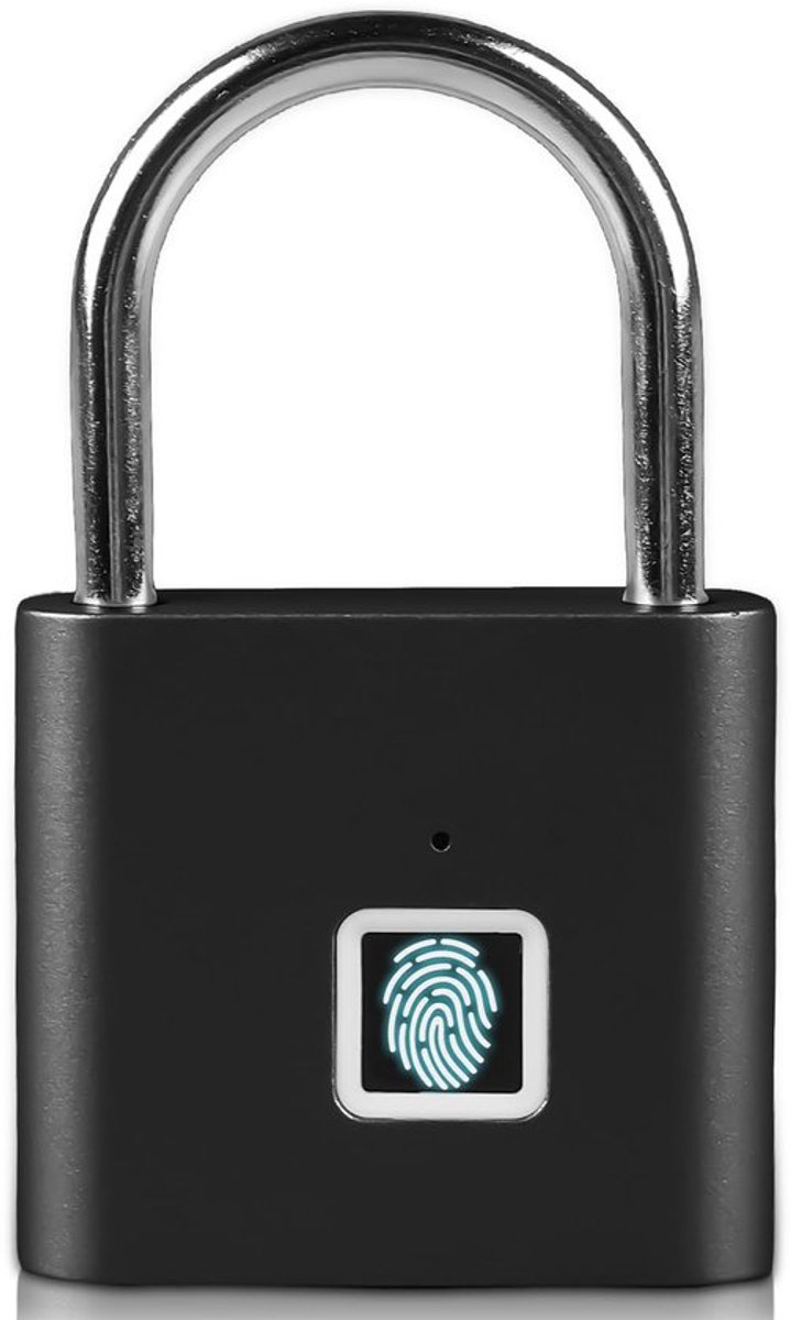 Vingerafdrukslot Smart Lock Waterdicht Vingerafdrukslot Hangslot USB-oplaadbaar Sportbagage