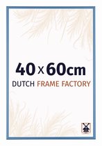 Cadre photo 40x60 cm - Aluminium - Bleu Acier - Kampen