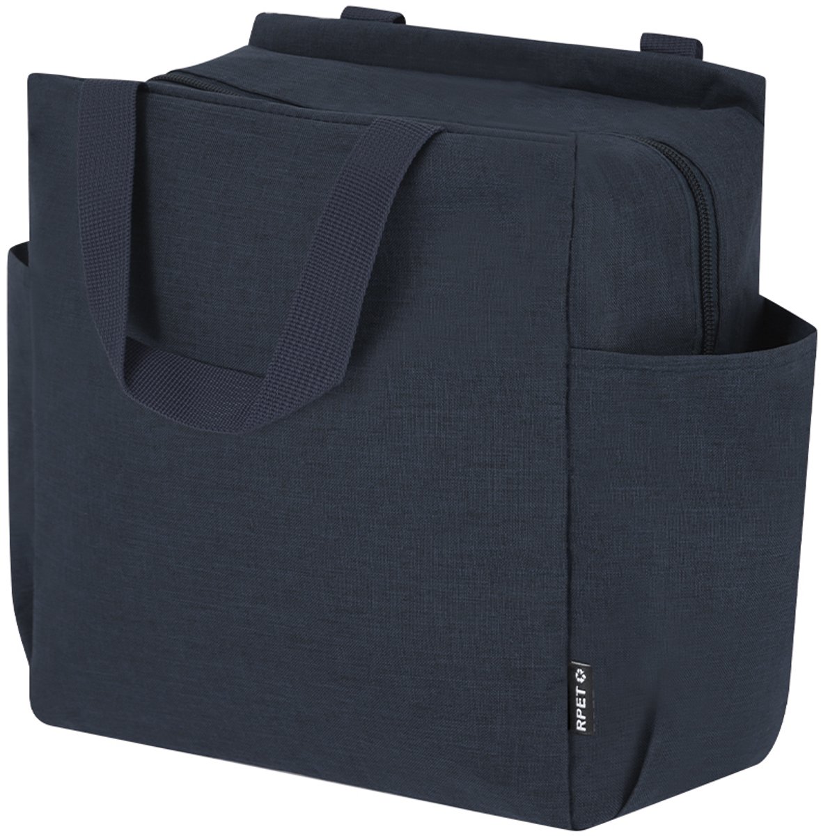 Koeltas - Koeltassen - Lunchtas - Koeltasje - 25 x 25 cm - Met zijvakken - 8 liter - Donkerblauw