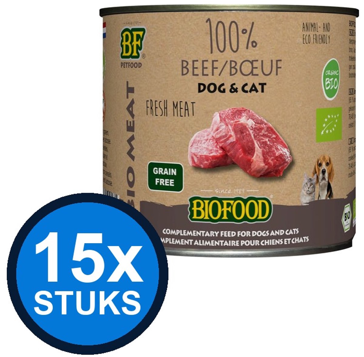 Purina One - Adult - Kip & Granen - Kattenvoer - 4x800g
