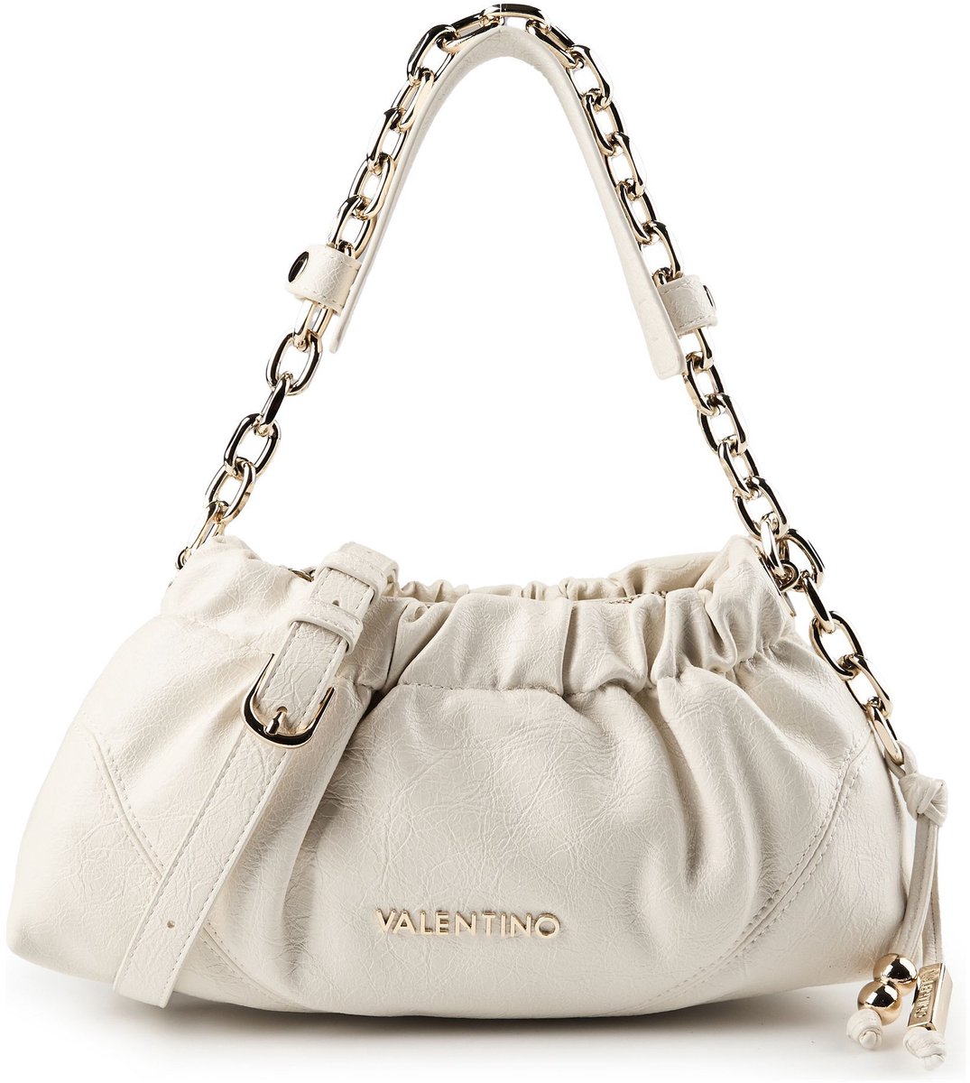 VALENTINO schoudertas Lumira Hobo Bag Ecru crème