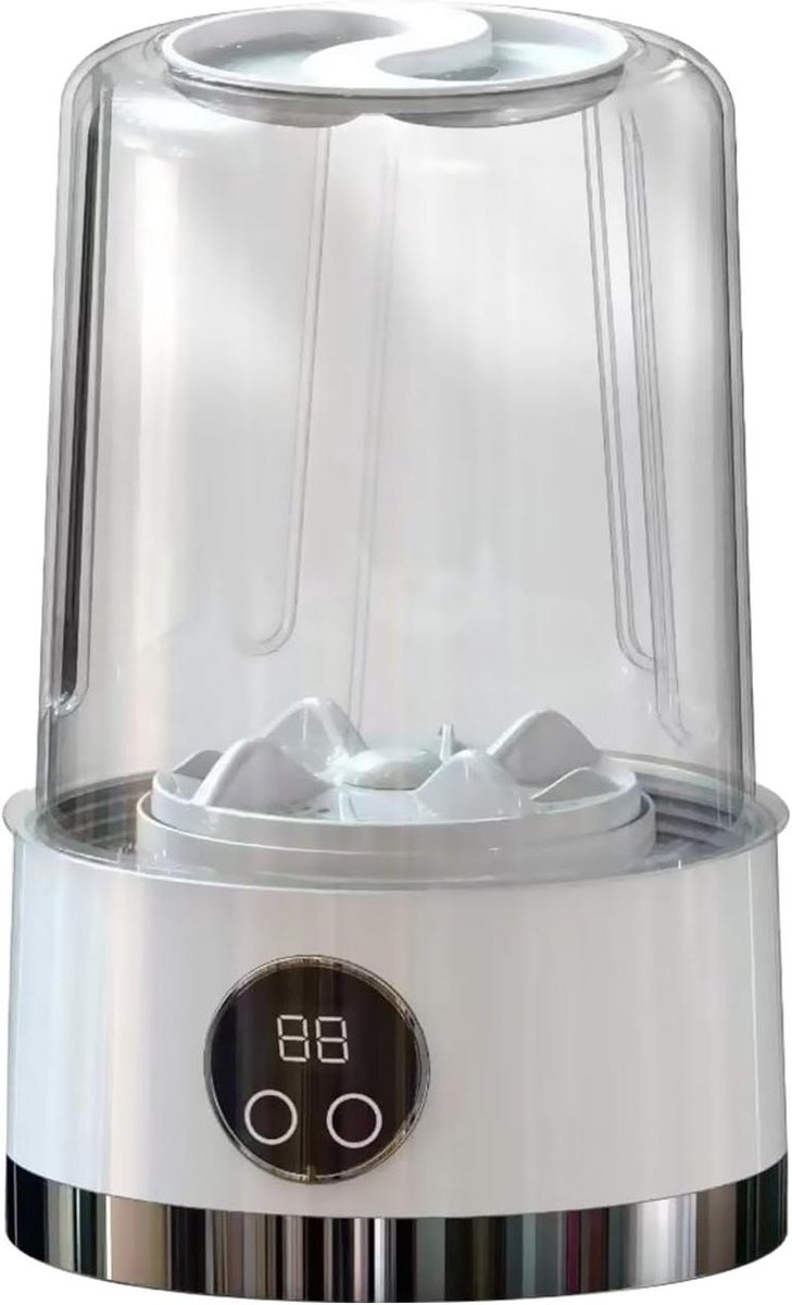 Mini Wasmachine - Draagbare Wasmachine - Kleine Wasjes - Twee Programma's - 1 Liter - Wit
