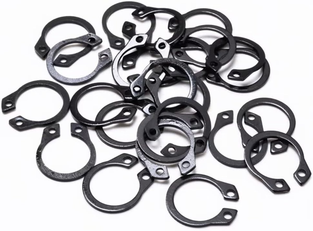 Externe circlip snap ringen van mangaanstaal, 20mm, 60 stuks - voor veilig bevestigen en onderhoud