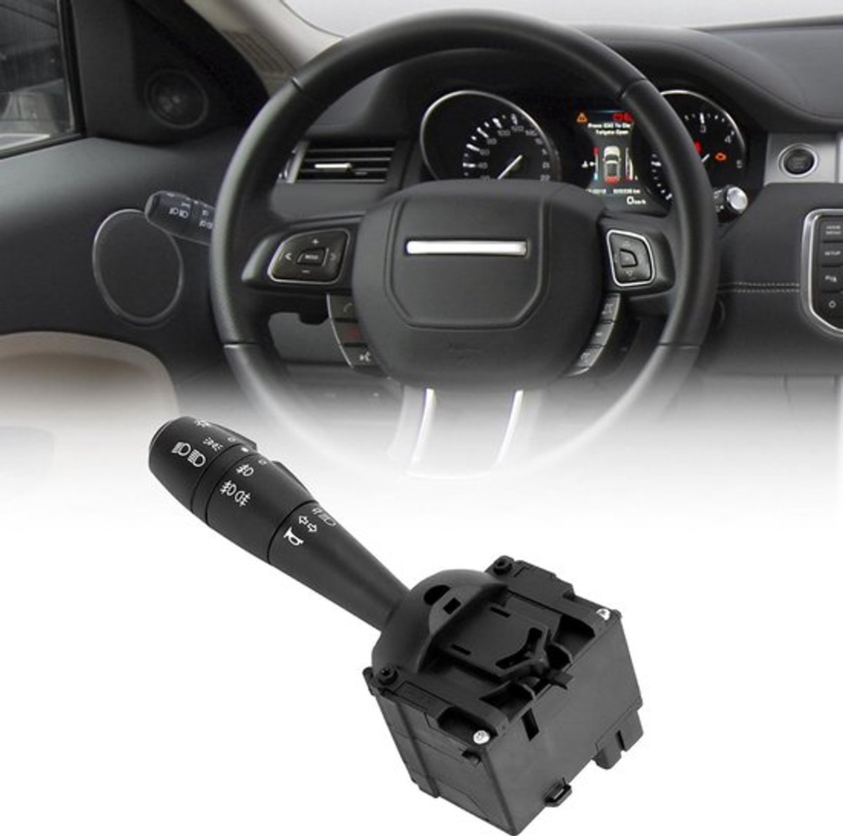 ® Stuurkolomschakelaar, Richtingaanwijzerschakelaar, Auto Stuurcombinatieschakelaar, Compatibel met Dacia Dokker Duster Lodgy Sandero OEM 8201167988, 255400337R