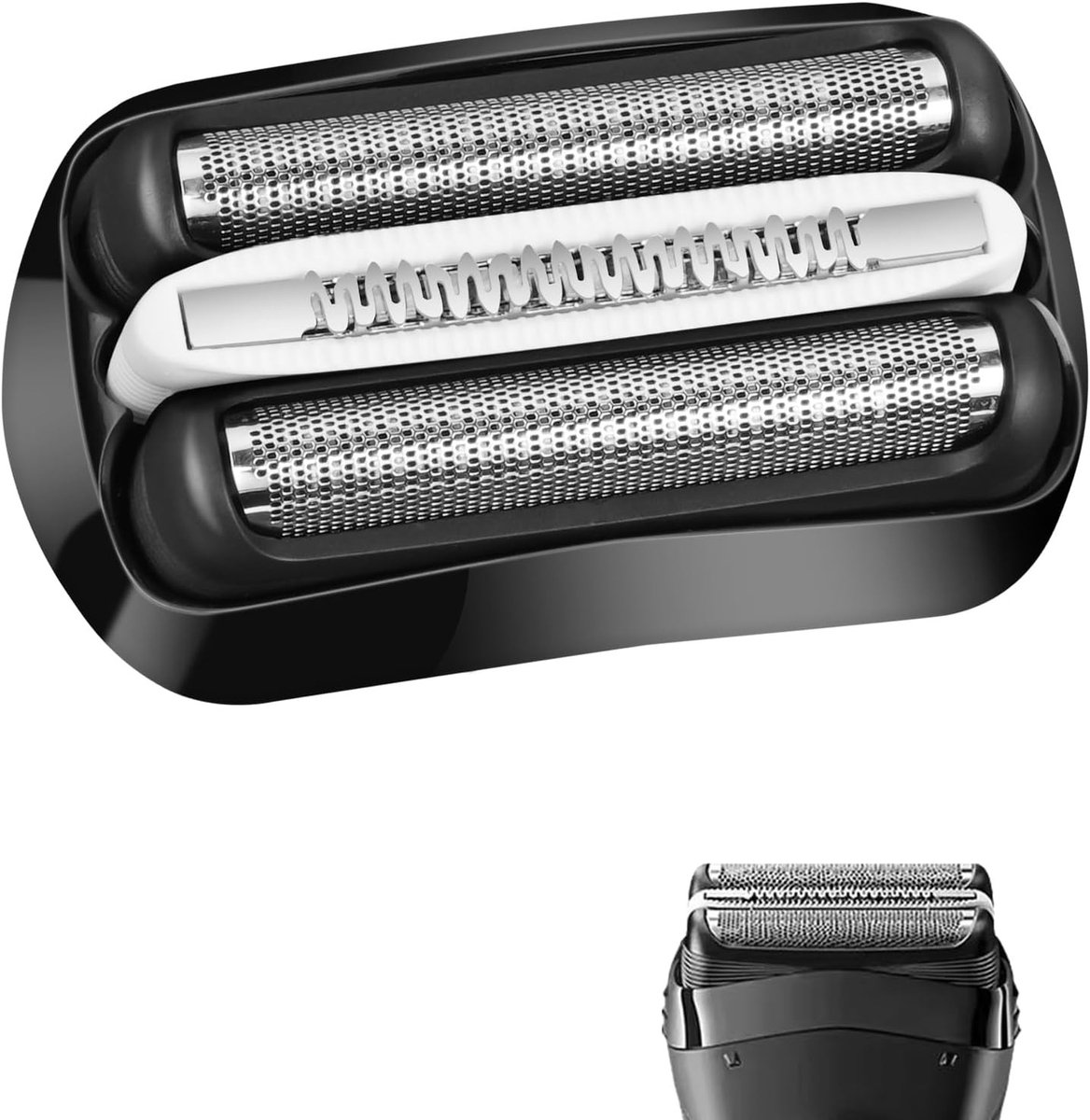 Vervangingskop voor elektrische scheerapparaten, compatible met Braun Series 3, 32B scheerkoppen voor een comfortabele scheerervaring