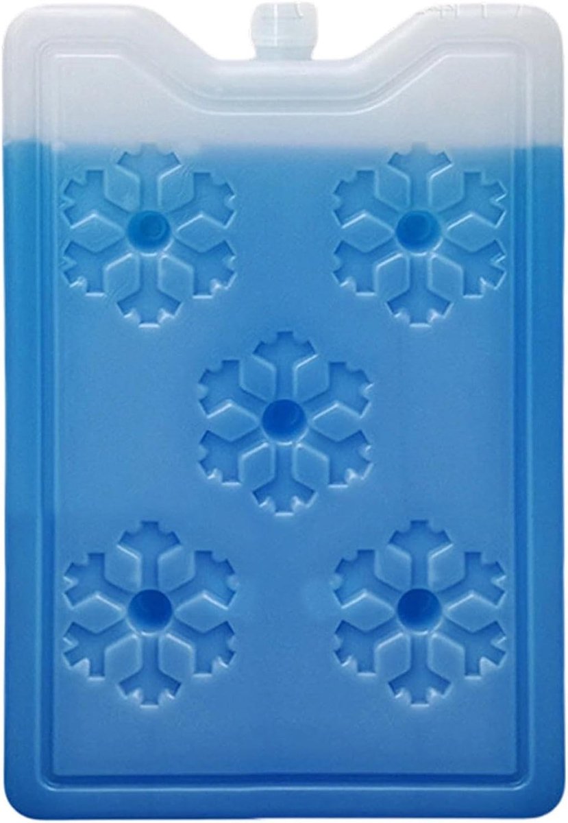Koelelementen - IJspacks Voedselveilig - Eten Koel Houden - Herbruikbaar Gel Pack - 220*145*28mm - Wit